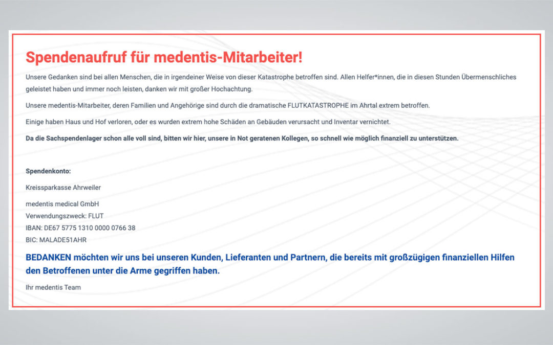 teamwork media spendet für Flutopfer